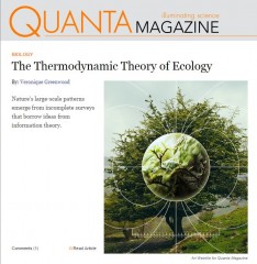 Will Dr. Harte’s MaxEnt lead to a unified theory of ecology?