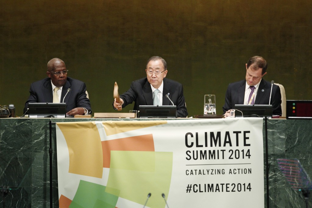 climate summit 2014 by UN