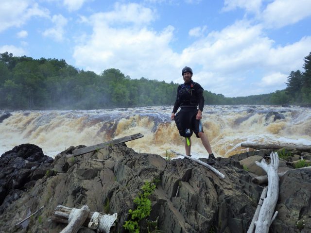 Joe Rand at St. Louis River