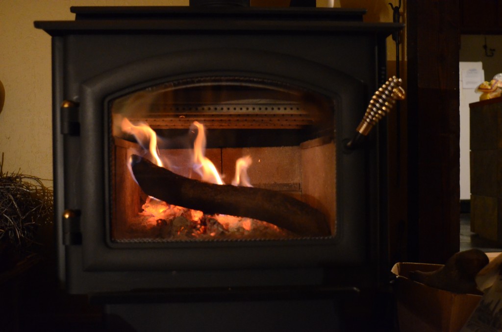 EPA-certified wood stove in US