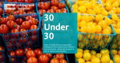 ERG Student Receives the Global Food Initiative 30 under 30 Award